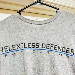 Grey Relentless Defender Foundation T-Shirt, Size 3XL